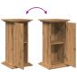 Preview: Postament mit Stauraum Artisan-Eiche 31x30x60 cm Holzwerkstoff