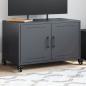 Preview: ARDEBO.de - TV-Schrank Anthrazit 68x39x43,5 cm Stahl