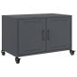 Preview: TV-Schrank Anthrazit 68x39x43,5 cm Stahl