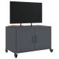 Preview: TV-Schrank Anthrazit 68x39x43,5 cm Stahl