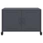 Preview: TV-Schrank Anthrazit 68x39x43,5 cm Stahl