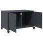 Preview: TV-Schrank Anthrazit 68x39x43,5 cm Stahl