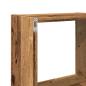 Preview: Wandschrank 78x18x71 cm Altholz-Optik Holzwerkstoff