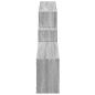 Preview: Wandschrank 158x18x53 cm Grau Sonoma Holzwerkstoff