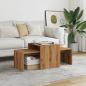 Preview: Couchtisch Artisan-Eiche 100x48x40 cm Holzwerkstoff