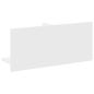 Preview: Wandschrank 70x16,5x30 cm Weiß Holzwerkstoff