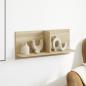 Preview: Wandschrank 70x16,5x30 cm Sonoma Eiche Holzwerkstoff