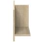 Preview: Wandschrank 70x16,5x30 cm Sonoma Eiche Holzwerkstoff