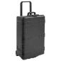Preview: Koffer für Flugreise Tragbar Schwarz 79,5x51,5x30,5 cm PP