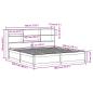 Preview: Massivholzbett ohne Matratze 180x200 Kiefernholz