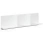 Preview: Wandschrank 100x16,5x30 cm Weiß Holzwerkstoff