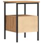 Preview: Nachttische 2 Stk. Artisan-Eiche 34x36x50 cm Holzwerkstoff