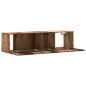 Preview: TV-Wandschrank Altholz-Optik 120x30x30 cm Holzwerkstoff