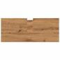 Preview: Badschrank Artisan-Eiche 80x33x60 cm Holzwerkstoff
