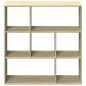 Preview: Raumteiler-Bücherregal Sonoma-Eiche 102x29x103,5 cm