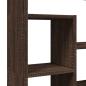 Preview: Bücherregal Braun Eichen-Optik 72x20x120 cm Holzwerkstoff