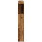 Preview: LED-Kopfteil Altholz-Optik 140x18,5x103,5 cm Holzwerkstoff