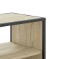 Preview: TV-Schrank Sonoma-Eiche 80x31x39,5 cm Holzwerkstoff und Metall