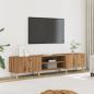 Preview: ARDEBO.de - TV-Schrank Artisan-Eiche 180x31,5x40 cm Holzwerkstoff