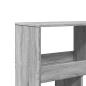 Preview: Bücherregal Grau Sonoma 100x33x187,5 cm Holzwerkstoff