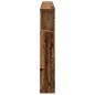 Preview: LED-Kopfteil Altholz-Optik 200x18,5x103,5 cm Holzwerkstoff