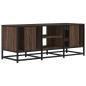 Preview: TV-Schrank Eichen-Optik 100x35x41 cm Holzwerkstoff und Metall