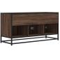 Preview: TV-Schrank Braun Eichen-Optik 100x35x50 cm Holzwerkstoff