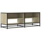 Preview: TV-Schrank Sonoma-Eiche 120,5x40x46 cm Holzwerkstoff und Metall