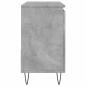 Preview: Waschbeckenunterschrank Betongrau 65x33x60 cm Holzwerkstoff
