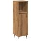 Preview: Badschrank Artisan-Eiche 30x30x100 cm Holzwerkstoff