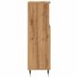 Preview: Badschrank Artisan-Eiche 30x30x100 cm Holzwerkstoff