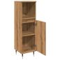 Preview: Badschrank Artisan-Eiche 30x30x100 cm Holzwerkstoff