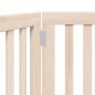 Preview: 2-tlg. Hundetor Faltbar 160 cm Pappelholz