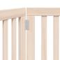 Preview: 2-tlg. Hundetor Faltbar 160 cm Pappelholz