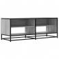 Preview: TV-Schrank Grau Sonoma 120,5x40x46 cm Holzwerkstoff und Metall