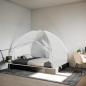 Preview: ARDEBO.de - Moskito-Netzzelt Mongolisch 220 Mesh Weiß 200x150x140 cm