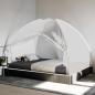 Preview: Moskito-Netzzelt Mongolisch 220 Mesh Weiß 200x150x140 cm