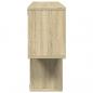 Preview: Wandregal Sonoma-Eiche 100x20x53 cm Holzwerkstoff