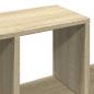Preview: Wandregal Sonoma-Eiche 100x20x53 cm Holzwerkstoff