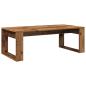 Preview: Couchtisch Altholz-Optik 102x50x35 cm Holzwerkstoff