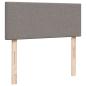 Preview: Boxspringbett mit Matratze Taupe 120x200 cm Stoff