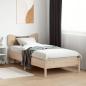 Preview: Massivholzbett ohne Matratze 90x200 Kiefernholz