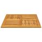 Preview: Tischplatte 90x90x2,2 cm Quadratisch Massivholz Akazie