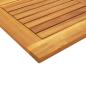 Preview: Tischplatte 90x90x2,2 cm Quadratisch Massivholz Akazie
