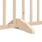 Preview: 4-tlg. Hundetor mit Tür Faltbar 320 cm Massivholz Tanne