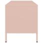 Preview: TV-Schrank Rosa 101,5x39x43,5 cm Kaltgewalzter Stahl