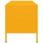 Preview: TV-Schrank Senfgelb 101,5x39x43,5 cm Kaltgewalzter Stahl