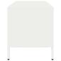 Preview: TV-Schrank Weiß 101,5x39x43,5 cm Kaltgewalzter Stahl
