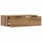 Preview: Wandschrank Artisan-Eiche 68x30x20 cm Holzwerkstoff