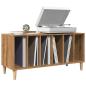 Preview: ARDEBO.de - Plattenschrank Artisan-Eiche 100x38x48 cm Holzwerkstoff